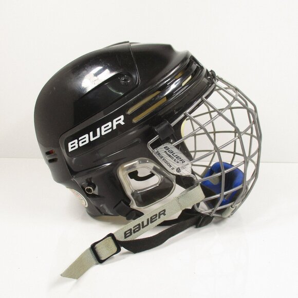 Bauer BHH4500S Ice Hockey Helmet Black Small Bhh4500M Bauer Cage FM4500 S/P - Picture 6 of 8